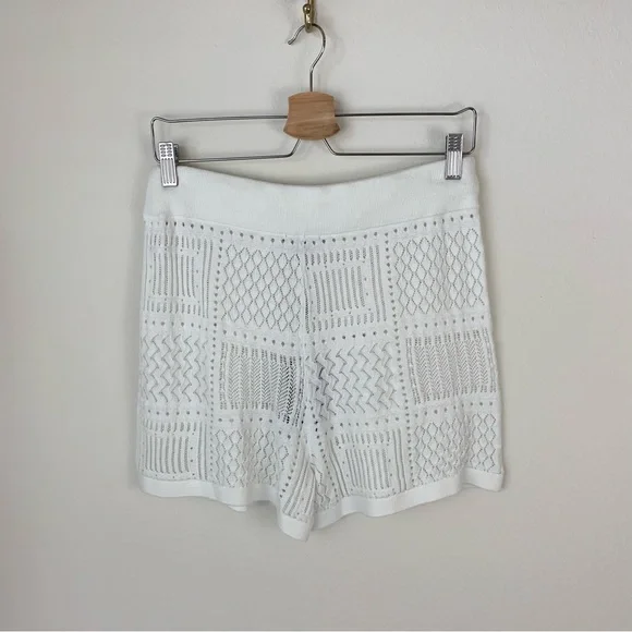 NWT Rails Catalina white crochet shorts